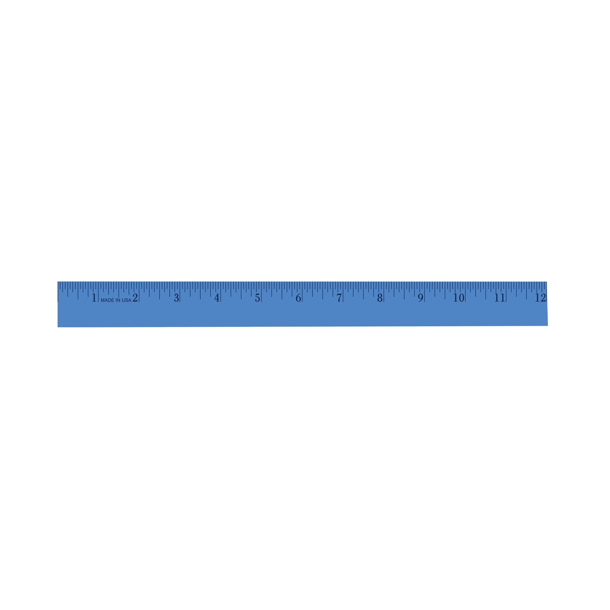 English Scale Enamel Wood Rulers (12 Inch) (Q208411)