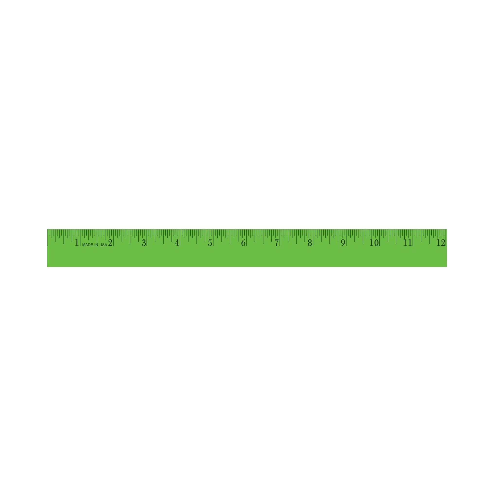 English Scale Enamel Wood Rulers (12 Inch) (Q208411)