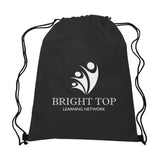 Non-Woven Drawstring Sports Pack Imprinted with Logo (Q211245)