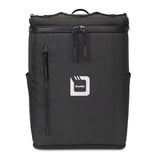 Acadia Backpack Cooler - Black Imprinted with Logo (Q212922)