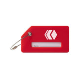 Silicone Luggage Tag - Red Imprinted with Logo (Q213022)