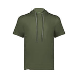 Holloway Eco Revive™ Ventura Soft Knit Short Sleeve Hoodie Imprinted with Logo (Q225222)