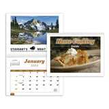 Home Cooking Guide Pocket Calendar Imprinted with Logo (Q225722)