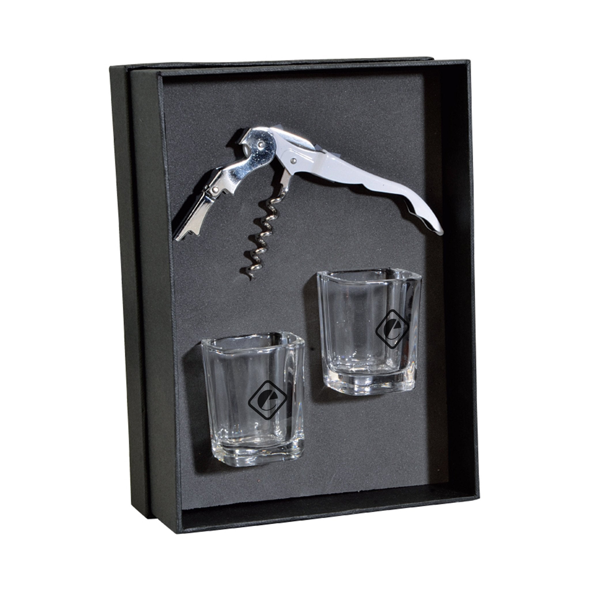 The Lachlan Waiter's Corkscrew And Shot Glass Gift Set (Q227332)