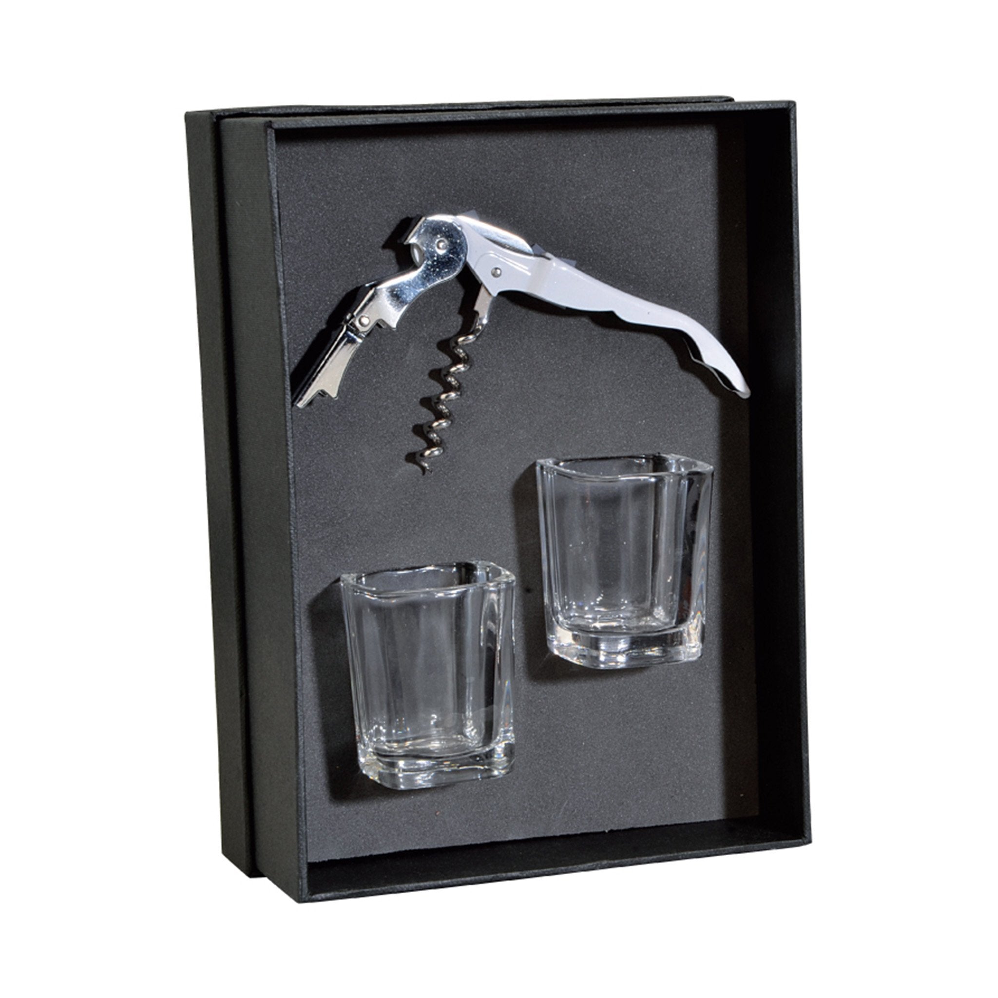The Lachlan Waiter's Corkscrew And Shot Glass Gift Set (Q227332)