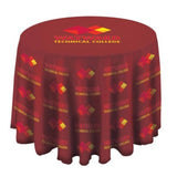 3-ft. Round Full Bleed Table Cover Imprinted with Logo (Q229022)