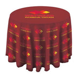 3-ft. Round Full Bleed Table Cover Imprinted with Logo (Q229022)