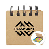 Spiral Book With Sticky Notes And Flags Imprinted with Logo (Q232611)