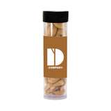 Gourmet Plastic Tube Cashews (Large) Imprinted with Logo (Q233222)