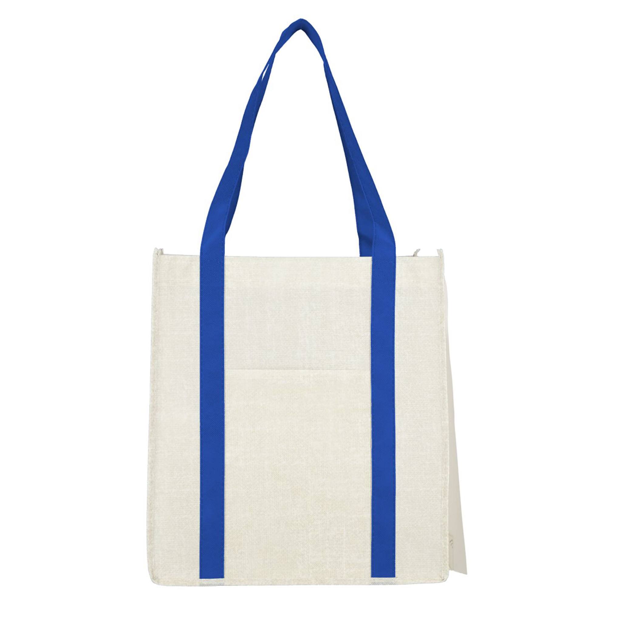 Pluto Recycled Non-Woven Small Grocery Tote (Q236922)