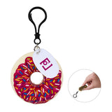 Squishy Donut Key Chain Imprinted with Logo (Q237822)