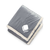 Field & Co.® Cambridge Oversized Sherpa Blanket Imprinted with Logo (Q241322)