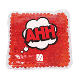 Aqua Pearls™ Ahh! Square Hot/Cold Pack Imprinted with Logo (Q242022)