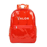 Columbus Clear Backpack Imprinted with Logo (Q244022)