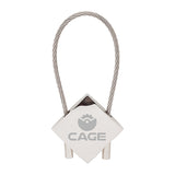 Metal Chrome Keyring Imprinted with Logo (Q245311)