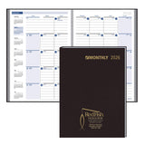 Stitched Ruled Monthly Format Desk Planner Imprinted with Logo (Q250211)