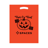 Stock Design Halloween Fold-Over Reinforced Die Cut Bag Imprinted with Logo (Q250222)