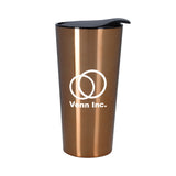 Fashion Metallic Tumbler - 16 Oz. Imprinted with Logo (Q252222)