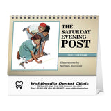 The Saturday Evening Post Large Desk Calendars Imprinted with Logo (Q254711)