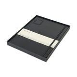 Moleskine® X-Large Notebook Gift Set - BL Imprinted with Logo (Q256332)