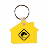 House Key Fob Imprinted with Logo (Q257611)