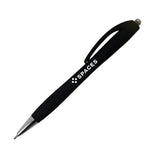 Halcyon™ Rubberized Click Pens Imprinted with Logo (Q260311)