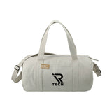 Repose 10 Oz. Recycled Cotton Barrel Duffel Imprinted with Logo (Q263422)