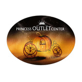 Oval Shaped Microfiber Cleaning Cloth Imprinted with Logo (Q266511)