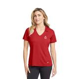 Nike Ladies Dri-FIT Vertical Mesh Polo Imprinted with Logo (Q267922)