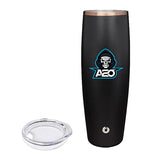 Snowfox® 24 oz. Beer Glass With Lid - FC Imprinted with Logo (Q273822)