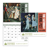 The Saturday Evening Post - Stapled Calendar Imprinted with Logo (Q274722)