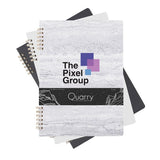 Quarry Stone Paper™ Ring Bound Notebook Imprinted with Logo (Q280022)