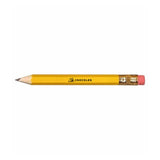 Hex Golf Pencils With Erasers Imprinted with Logo (Q284611)