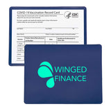 Plastic Vaccine Card Holder Imprinted with Logo (Q285322)