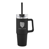 30 Oz. Intrepid Recycled Stainless Steel Tumbler Imprinted with Logo (Q286122)