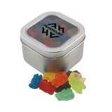 Window Tin - Gummy Bears Imprinted with Logo (Q286222)