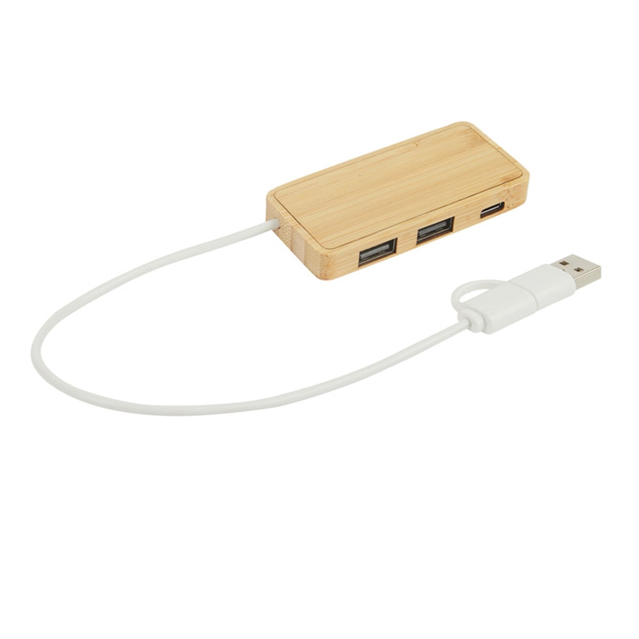 Douglas Bamboo Dual USB Hub (Q293022)