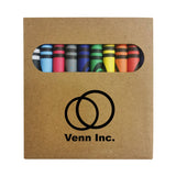 10 Piece Crayon Box Set Imprinted with Logo (Q293522)