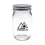 16 Oz. Homemade Canning Lids Mason Jar Imprinted with Logo (Q294022)