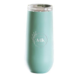 6 Oz. Vinglace® Champagne Flute - Laser Engrave Imprinted with Logo (Q296022)