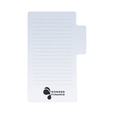 Souvenir® Sticky Note™ Memo Tabs™ Pad 25 Sheet Imprinted with Logo (Q300122)