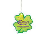 Shamrock Shaped Air Fresheners Imprinted with Logo (Q302122)