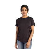 Cutter & Buck Coastline Epic Comfort Womens Short Sleeve Tee Imprinted with Logo (Q304332)