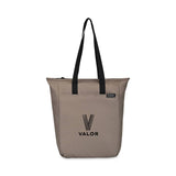 Renew rPET Zippered Tote - Brindle Imprinted with Logo (Q304822)