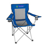 Mesh Folding Chair With Carrying Bag Imprinted with Logo (Q305665)
