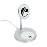 MagPort Stand Magnetic Wireless Charging Stand With 5W Base Charger Imprinted with Logo (Q306722)