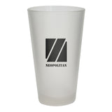 16 Oz. Frosted Pint Glass - USA Imprinted with Logo (Q306922)
