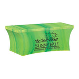 8-ft. Stretch Table Cover Multi-Panel Print Imprinted with Logo (Q309022)