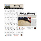 Daily History - Stapled Calendar Imprinted with Logo (Q315722)
