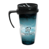 12 Oz. Polypropylene Travel Mug Imprinted with Logo (Q315922)